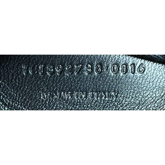 Saint Laurent Classic Monogram College Bag Matelasse Chevron Leather Large Gray - Picture 12 of 12